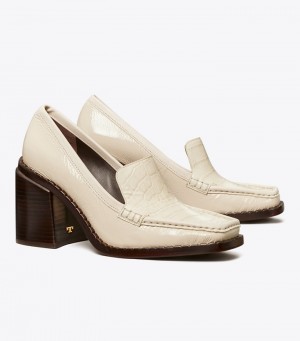 Tory Burch 70s Square Klackar Loafer Höga Klackar Dam | WJPXNDK-18