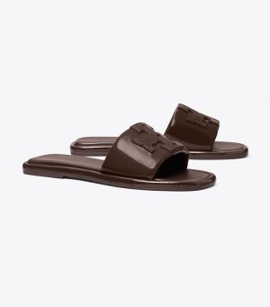 Tory Burch Double T Sport Slide Dam | FPCIQWA-15