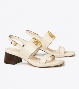 Tory Burch Eleanor Heel Sandaler Dam | MLCHFWV-49