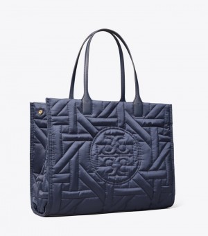 Tory Burch Ella Basketweave Toteväska Dam | JRNFDYB-40