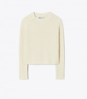 Tory Burch Fully Fashioned Raglan Crewneck Tröjor Dam | WARKPFD-42