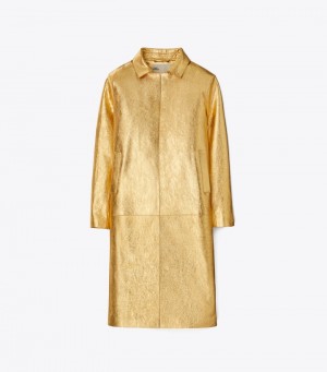 Tory Burch Metallic Läder Rockar Dam | ARQJHWX-47