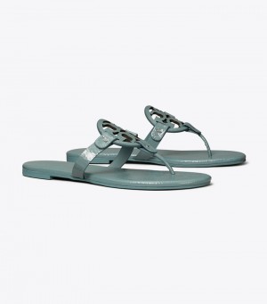 Tory Burch Miller Soft Lack Läder Sandaler Dam | IPKVBNG-47