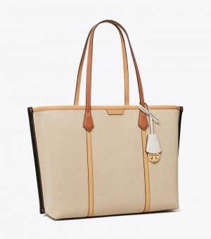 Tory Burch Perry Canvas Triple-compartment Toteväska Dam | PYJCLHA-62