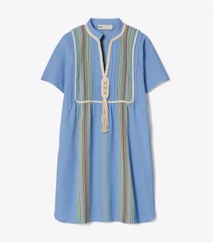 Tory Burch Randig Mini Tunic Swimwear & Cover-Ups Dam | QAUYOGR-20