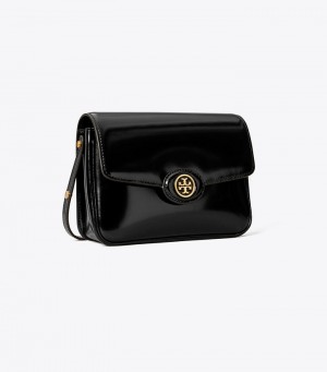 Tory Burch Robinson Spazzolato Convertible Axelväska Dam | RVSUJDA-52