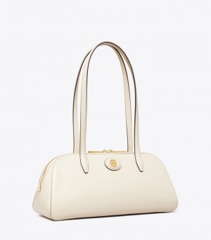 Tory Burch Robinson Spazzolato Kilklack Satchel Väska Dam | BNFECKD-30