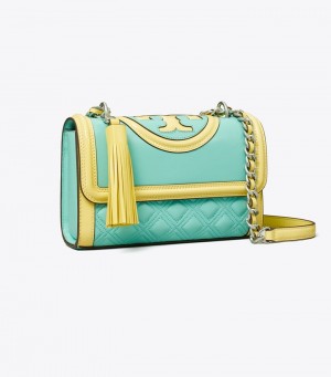 Tory Burch Small Fleming Lack Border Convertible Axelväska Dam | WJCEXKM-52