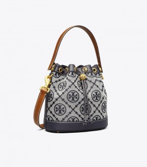 Tory Burch T Monogram Bucket Bag Dam | JOVGEYZ-80