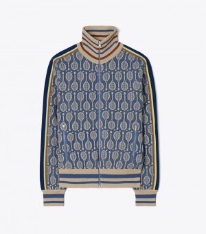 Tory Burch Tech Knit Jacquard Jackets & Outerwear Dam | QUXGLJR-81