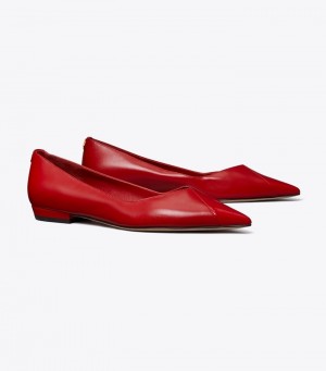 Tory Burch Triangle Pointed Ballets & Flats Dam | AHEGVRW-59