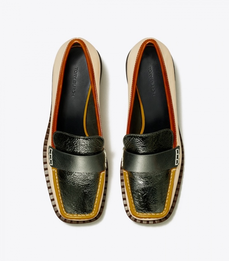 Tory Burch 70s Square Mules & Loafers Dam | SDVZOGN-67