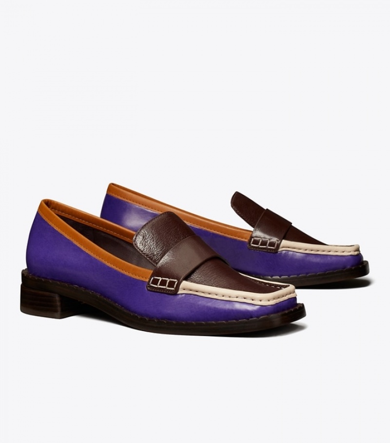 Tory Burch 70s Square Mules & Loafers Dam | WPERBQV-79