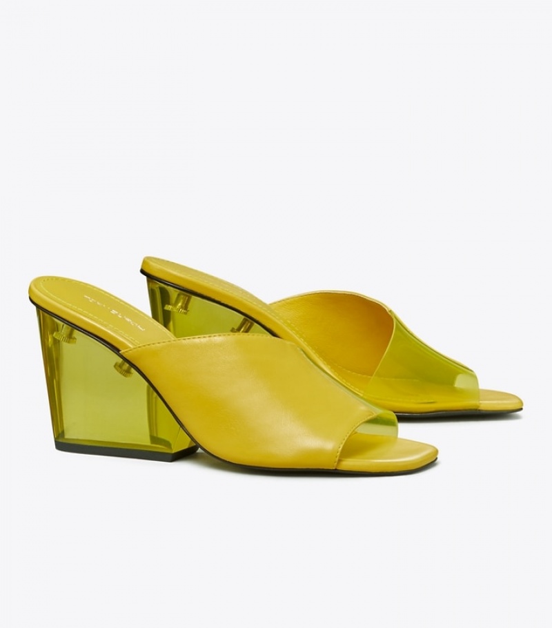 Tory Burch Asymmetrical Klackar Mule Sandaler Dam | GWTODVU-93