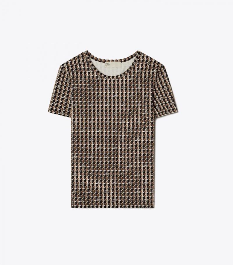 Tory Burch Basketweave Tops & Shirts Dam | CLWRVGE-16