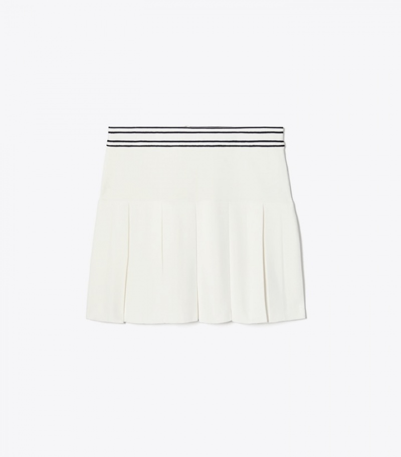 Tory Burch Box Pleat Tech Knit Tennis Kjolar Dam | NQYKXUV-79