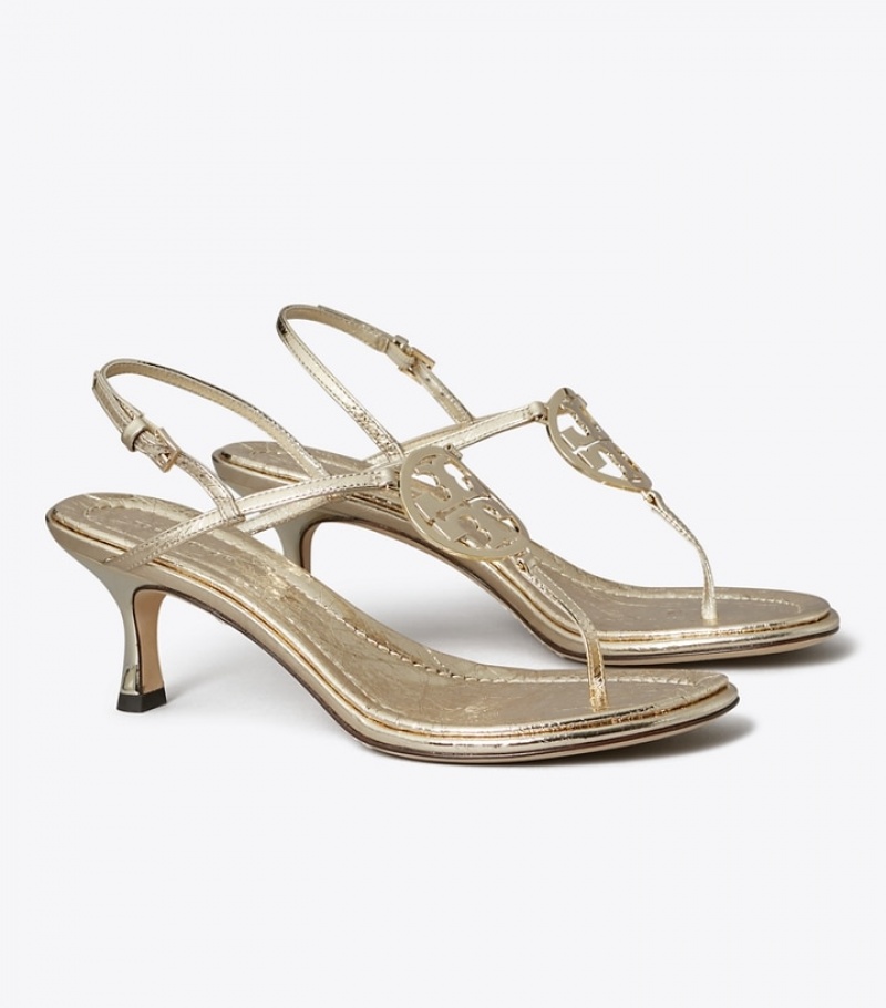 Tory Burch Capri Miller Low Heel Sandaler Dam | AROSZWE-67