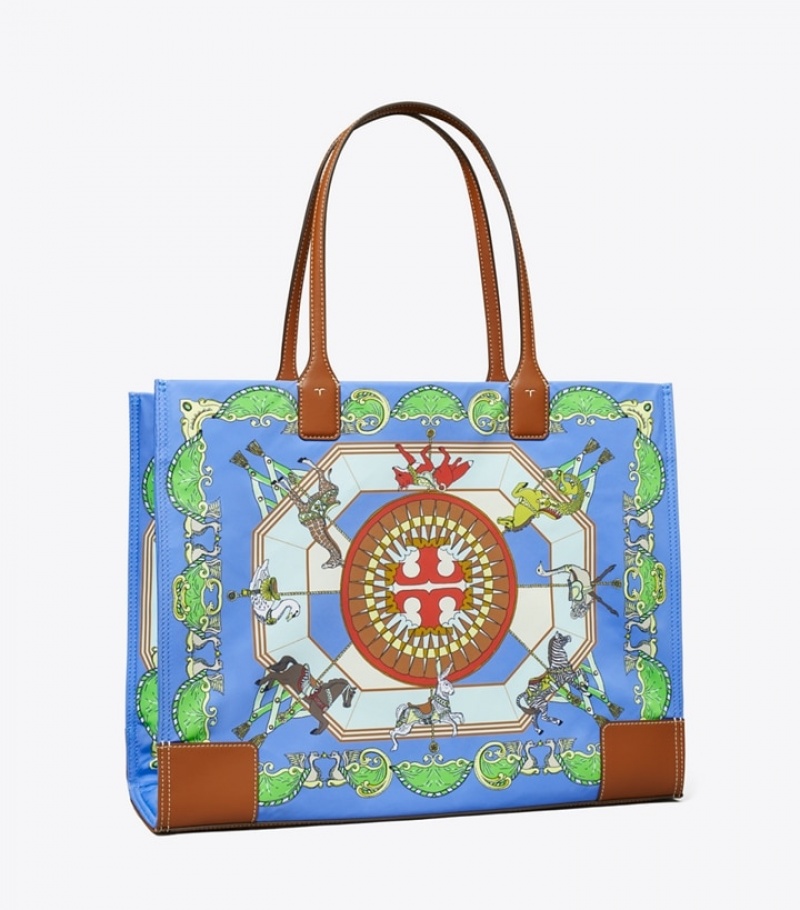 Tory Burch Ella Printed Toteväska Dam | JASDTFI-53