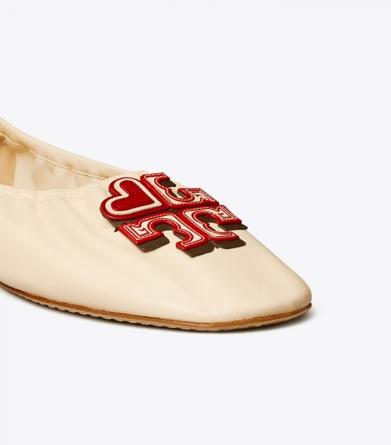 Tory Burch Heart Ballets & Flats Dam | YTBWAJN-12