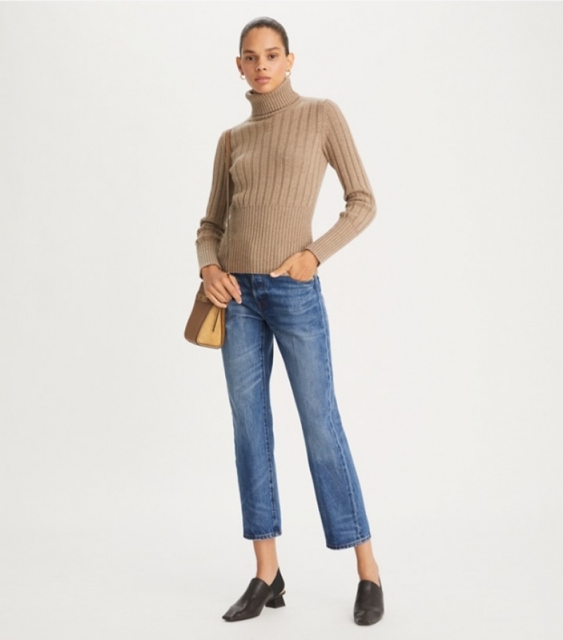 Tory Burch Klassiska Denim Pants & Denim Dam | PTVZHSQ-26