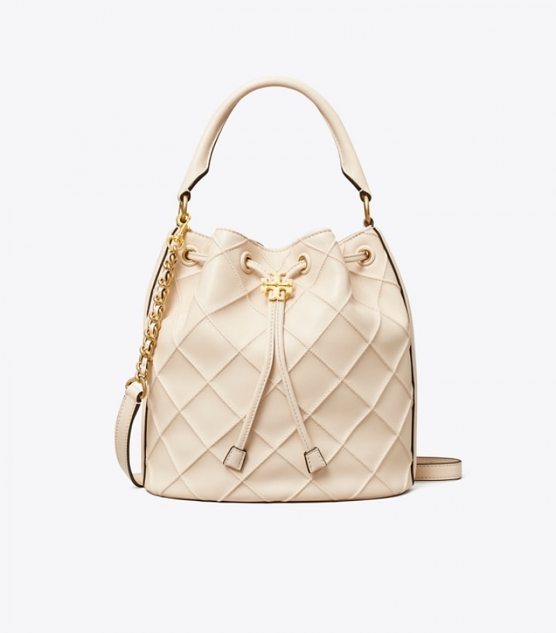 Tory Burch Large Fleming Soft Bucket Bag Dam | OJDKRPV-68