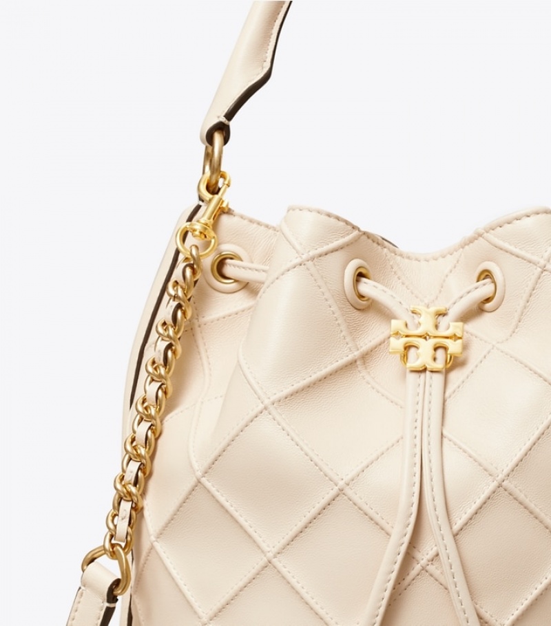 Tory Burch Large Fleming Soft Bucket Bag Dam | OJDKRPV-68