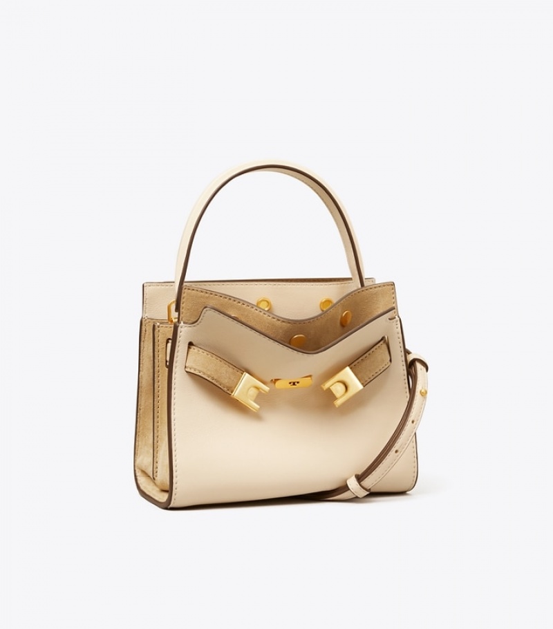 Tory Burch Lee Radziwill Petite Double Satchel Väska Dam | ZCVIHFB-78