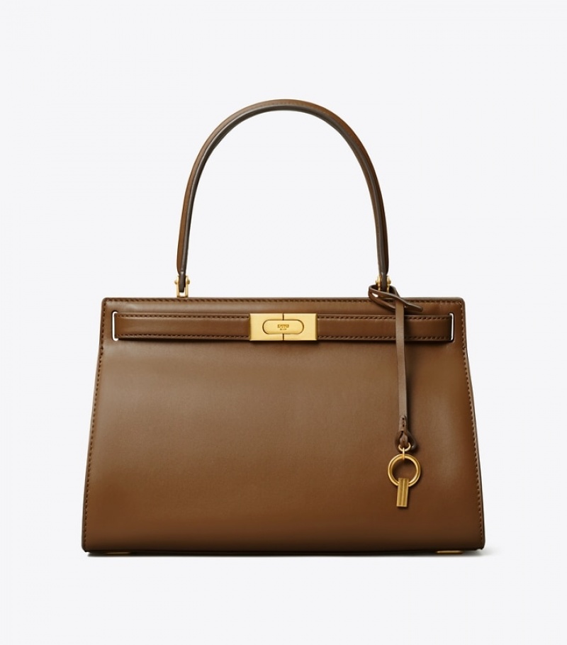 Tory Burch Lee Radziwill Small Satchel Väska Dam | IYPZMAN-95