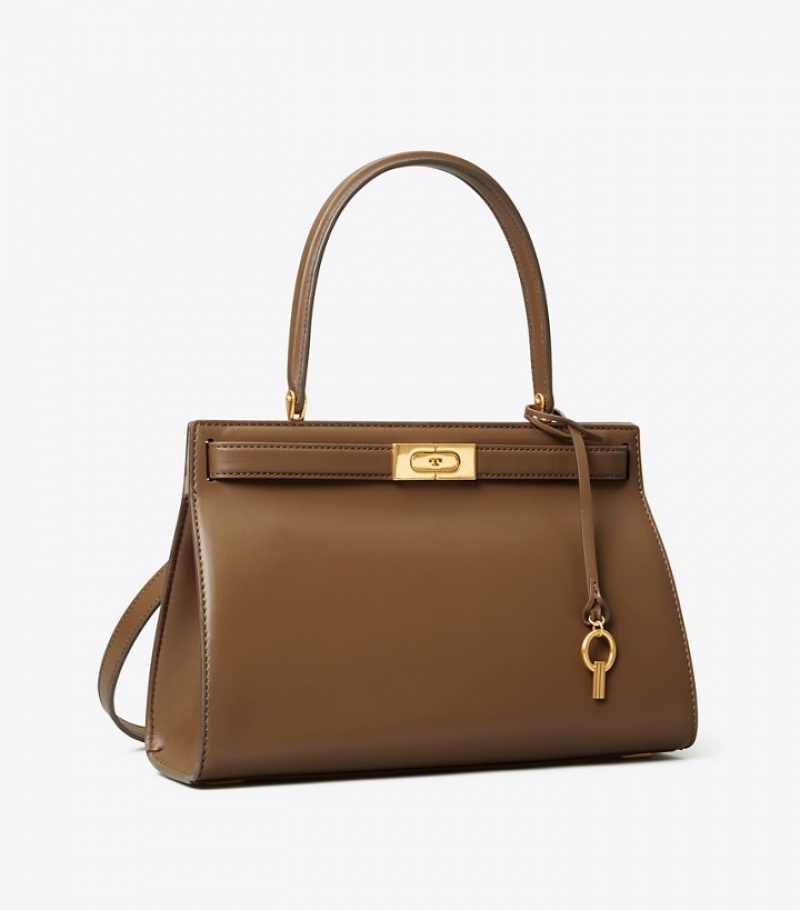 Tory Burch Lee Radziwill Small Satchel Väska Dam | IYPZMAN-95