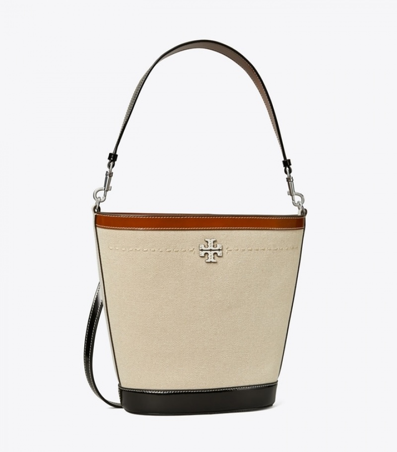 Tory Burch Mcgraw Canvas Bucket Bag Dam | RXUGHAS-73