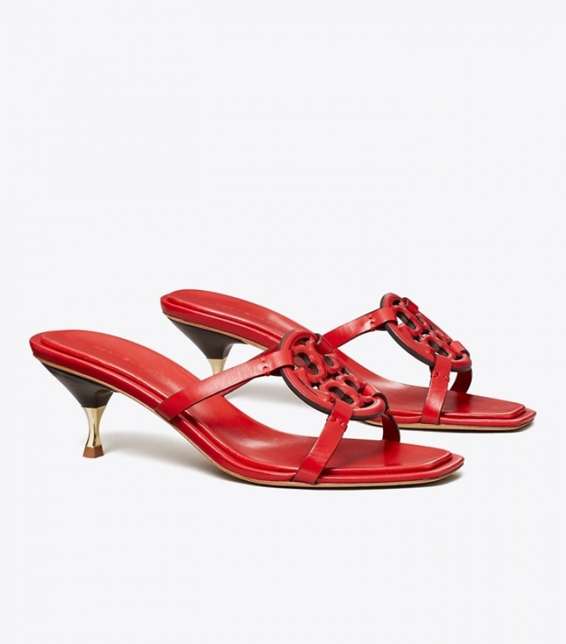 Tory Burch Miller Bombé Low Heel Sandaler Dam | HOTDJUK-01