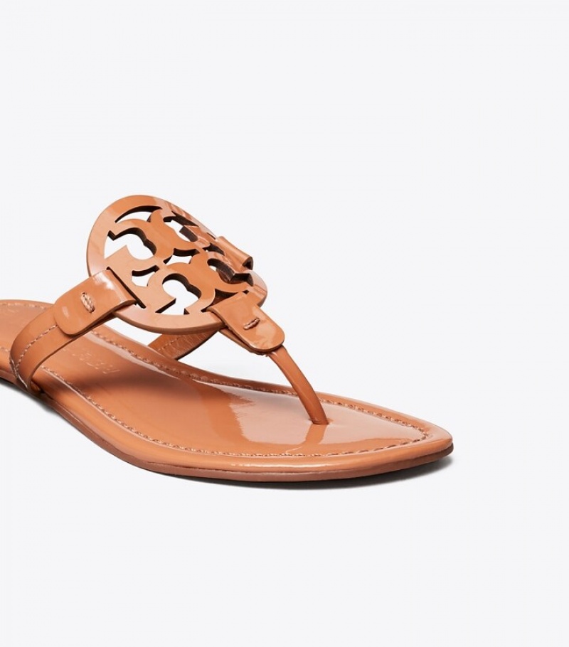 Tory Burch Miller Lack Läder Sandaler Dam | WPYAFUQ-87