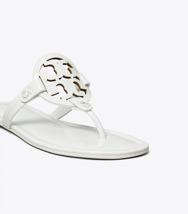 Tory Burch Miller Lack Läder Sandaler Dam | IXTCVDH-59