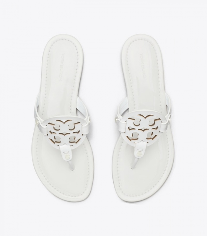 Tory Burch Miller Lack Läder Sandaler Dam | IXTCVDH-59