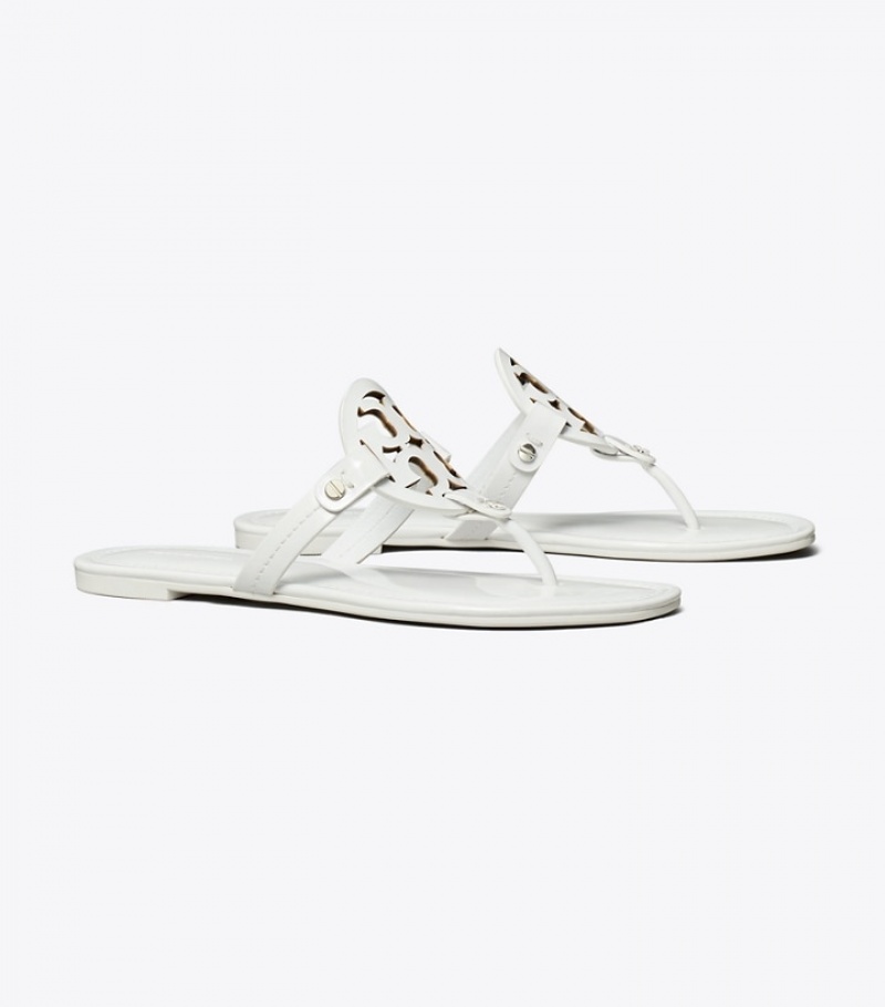 Tory Burch Miller Lack Läder Sandaler Dam | IXTCVDH-59