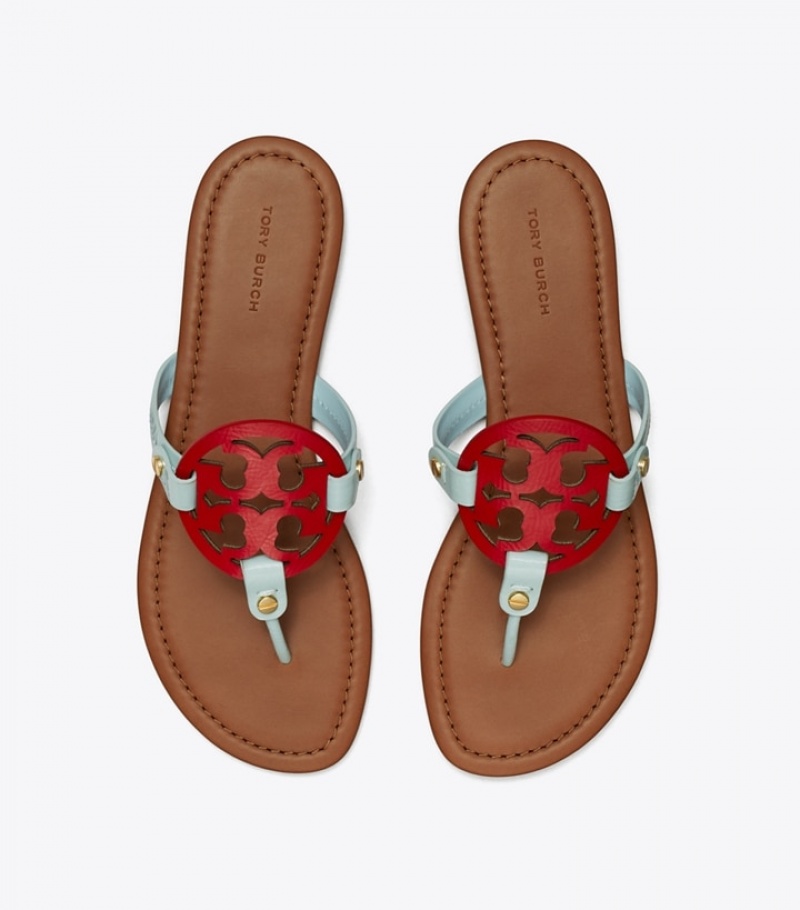 Tory Burch Miller Sandal, Läder Sandaler Dam | YWRVPNX-37