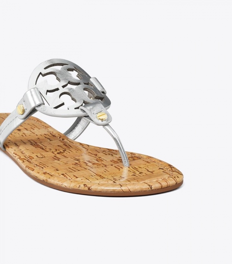 Tory Burch Miller Sandal, Läder Sandaler Dam | NMUQSAV-51