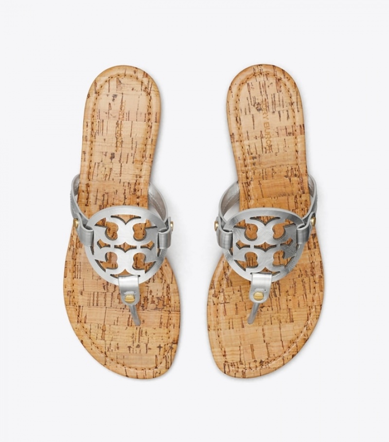 Tory Burch Miller Sandal, Läder Sandaler Dam | NMUQSAV-51