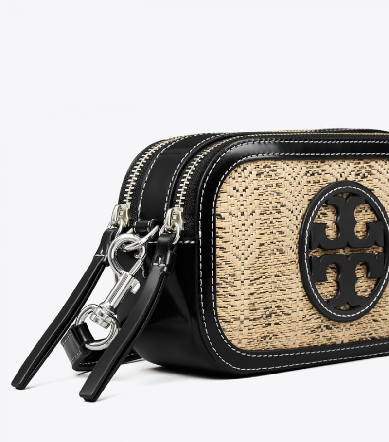 Tory Burch Mini Miller Linen Crossbody Väska Dam | YHVWZFO-59