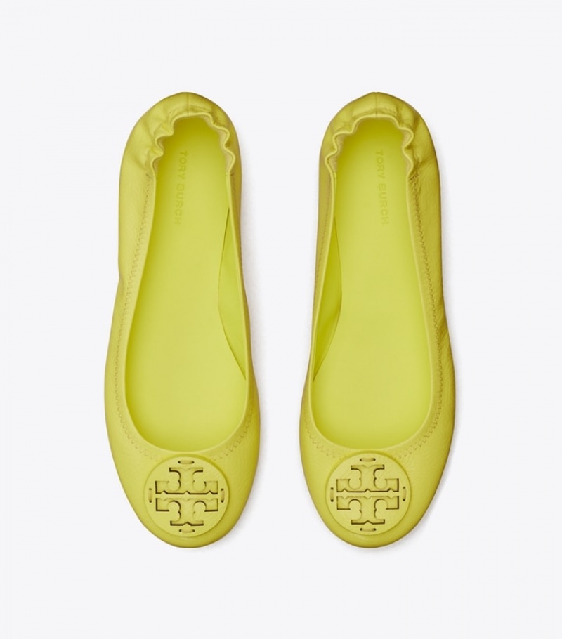 Tory Burch Minnie Travel Ballets & Flats Dam | SLXFBRG-53