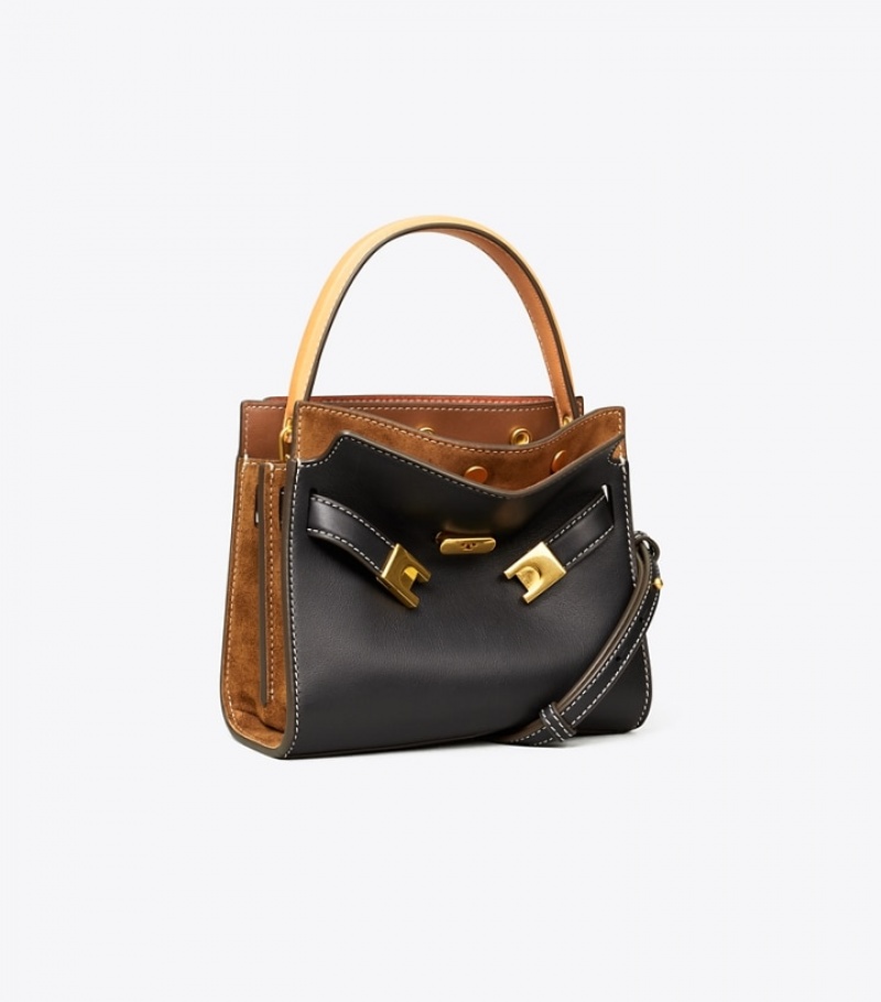 Tory Burch Petite Lee Radziwill Double Satchel Väska Dam | ITAQJYO-16