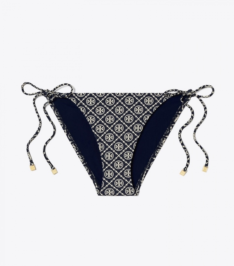 Tory Burch Printed String Bikini Swimwear & Cover-Ups Dam | AMXPBEF-31