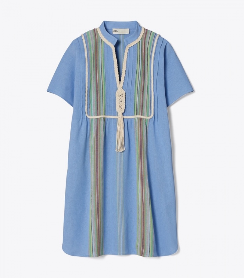 Tory Burch Randig Mini Tunic Swimwear & Cover-Ups Dam | QAUYOGR-20