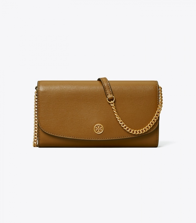 Tory Burch Robinson Chain Wallet Mini Bags Dam | FGNOSER-30