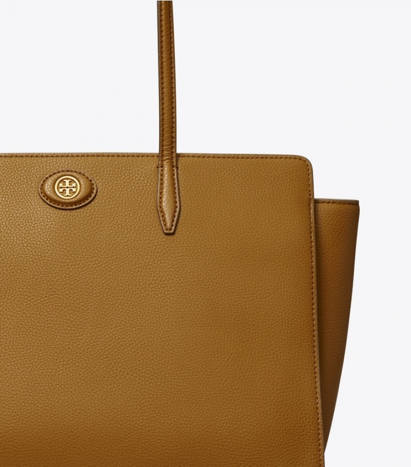 Tory Burch Robinson Pebbled Toteväska Dam | ECYKGVH-02