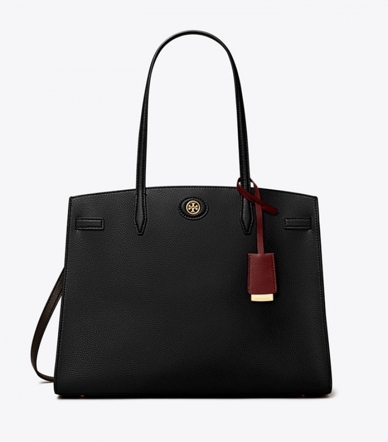 Tory Burch Robinson Satchel Väska Dam | ZQPJCKH-46