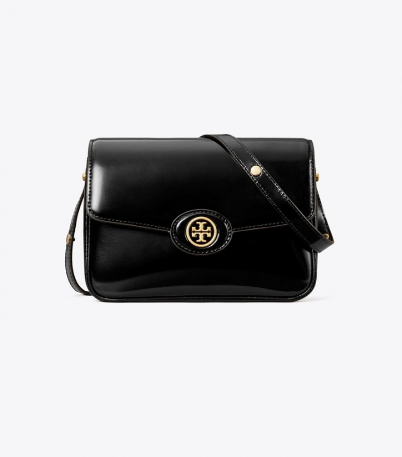 Tory Burch Robinson Spazzolato Convertible Axelväska Dam | RVSUJDA-52