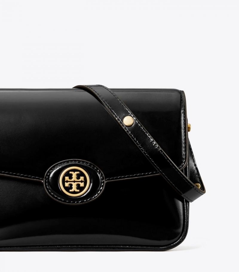 Tory Burch Robinson Spazzolato Convertible Axelväska Dam | RVSUJDA-52