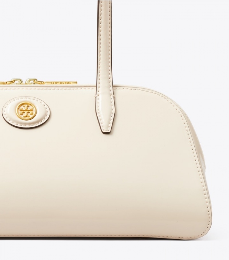 Tory Burch Robinson Spazzolato Kilklack Satchel Väska Dam | BNFECKD-30