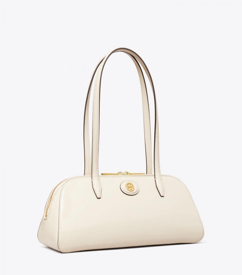 Tory Burch Robinson Spazzolato Kilklack Satchel Väska Dam | BNFECKD-30